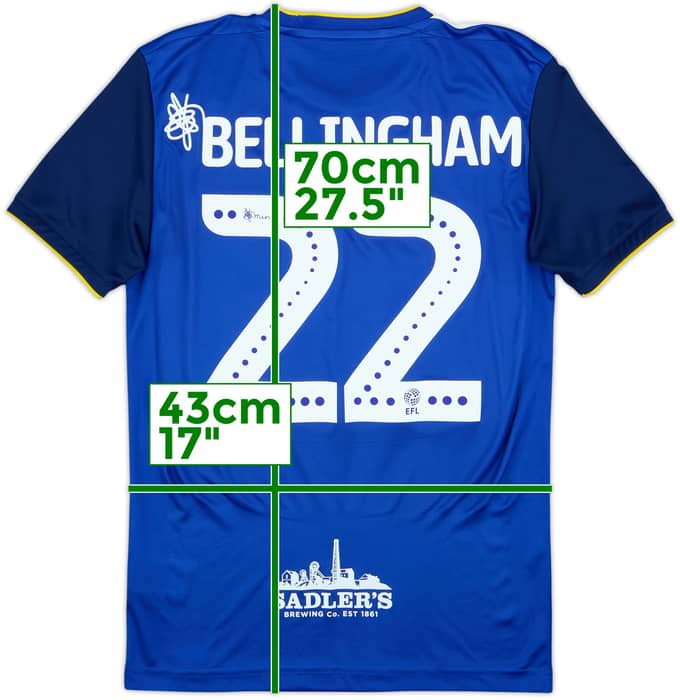 2019-20 Birmingham Home Shirt Bellingham #22 - 8/10 - (XS)
