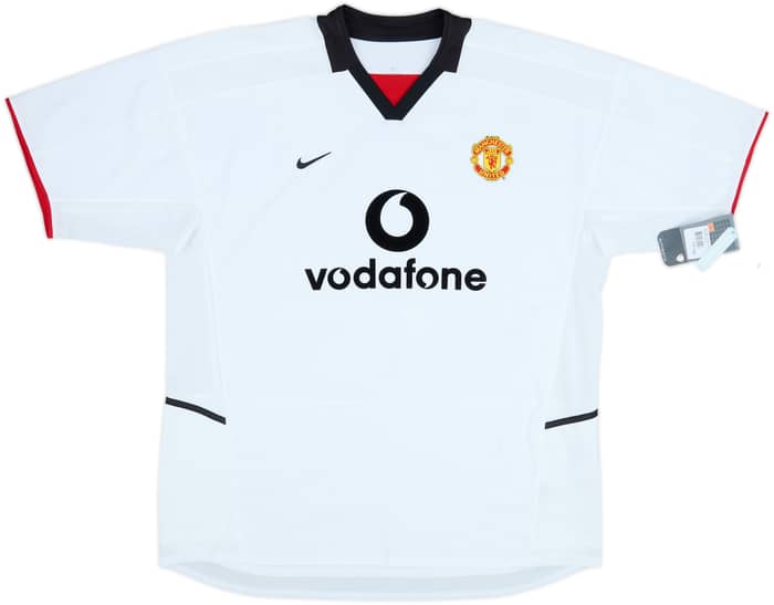 2002-03 Manchester United Away Shirt Beckham #7 (XXL)