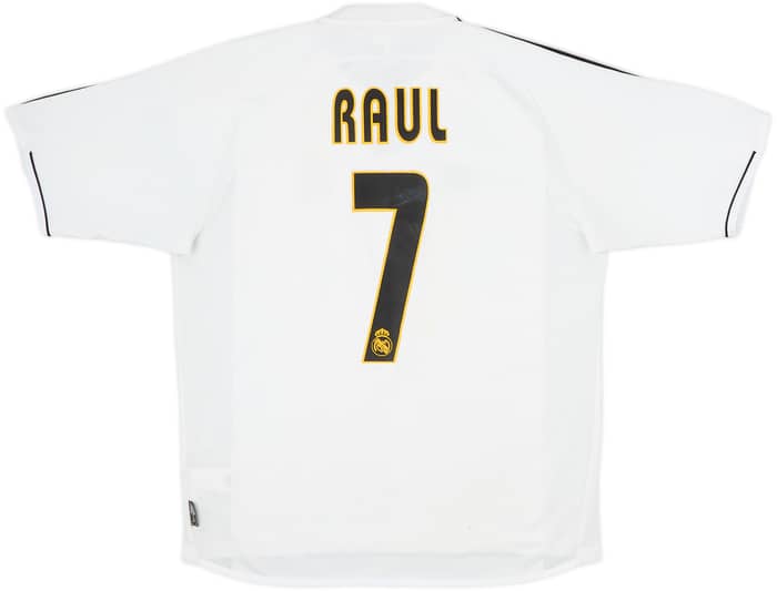 Camiseta de local del Real Madrid 2003-04 Raul #7 - 6/10 - (M)