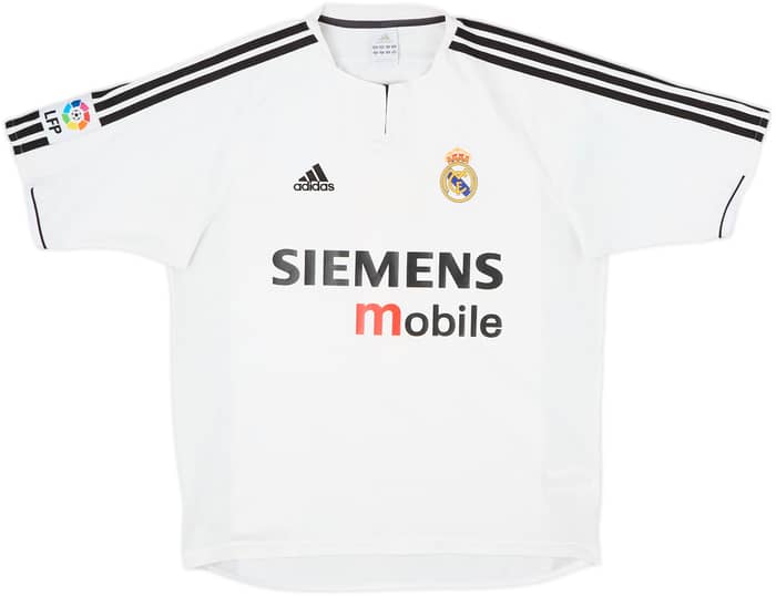 Camiseta de local del Real Madrid 2003-04 Raul #7 - 6/10 - (M)