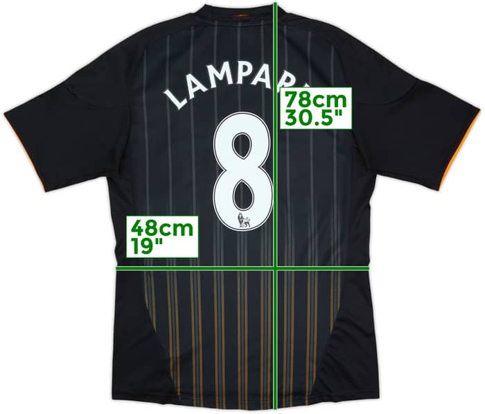 2010-11 Chelsea Away Shirt Lampard #8 - 8/10 - (M)