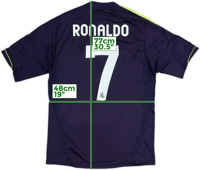 2012-13 Real Madrid Away Shirt Ronaldo #7 - 7/10 - (M)