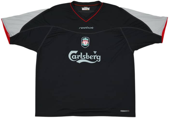 2002-04 Liverpool Away Shirt Gerrard #17 - 10/10 - (XXL)
