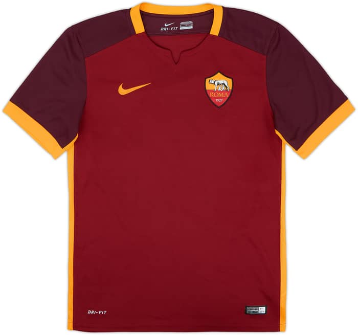 2015-16 Roma Home Shirt El Shaarawy #22 - 8/10 - (S)