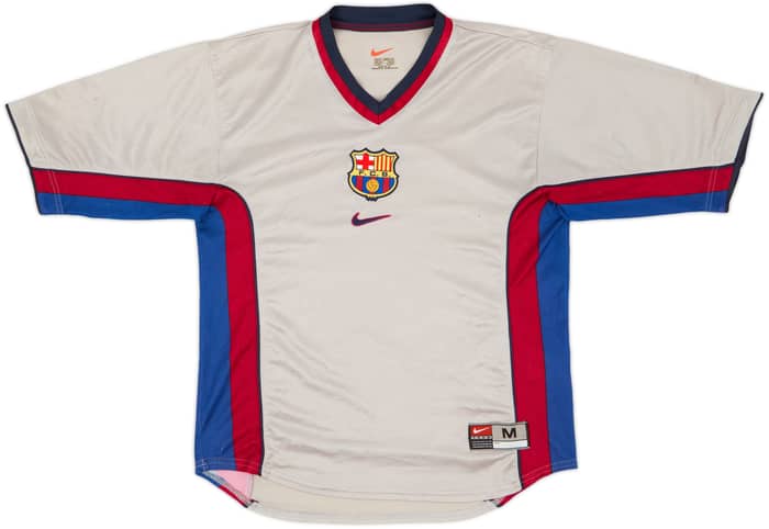 1999-01 Barcelona Away Shirt Rivaldo #11 - 6/10 - (M)