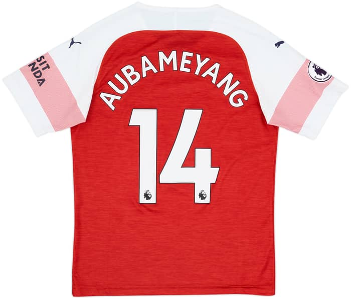 2018-19 Arsenal Home Shirt Aubameyang #14 - 8/10 - (M)