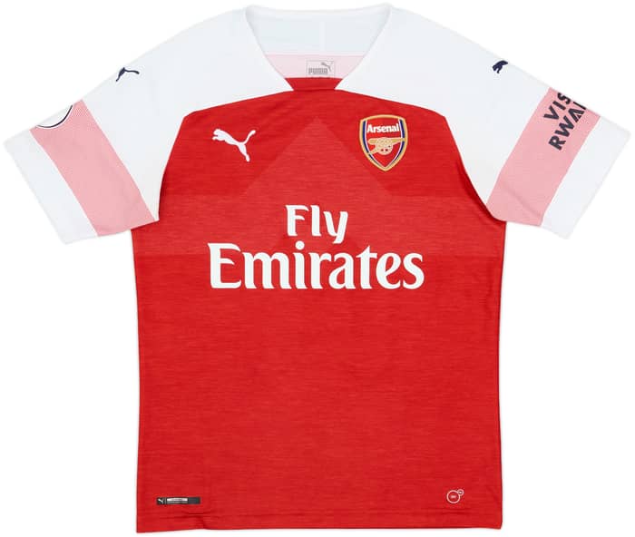 2018-19 Arsenal Home Shirt Aubameyang #14 - 8/10 - (M)