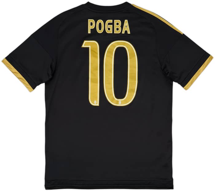 2015-16 Juventus Third Shirt Pogba #10 - 8/10 - (M)