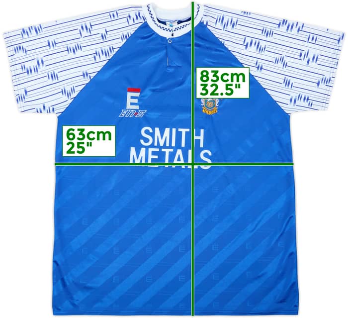 1992-93 Rochdale Home Shirt - 10/10 - (XL)