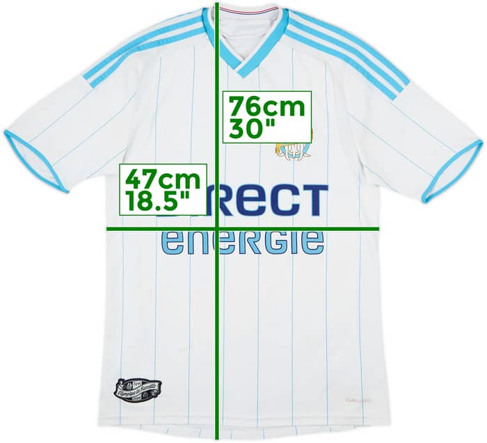 2009-10 Olympique Marseille Home Shirt - 5/10 - (S)