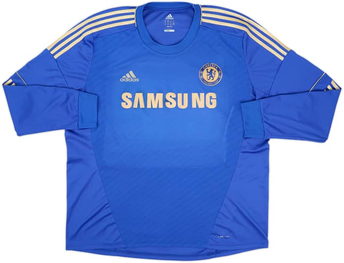 2012-13 Chelsea Home L/S Shirt Hazard #17 - 5/10 - (XXL)