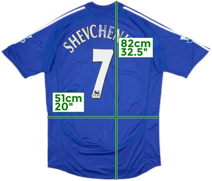 2006-08 Chelsea Home Shirt Shevchenko #7 - 4/10 - (M)