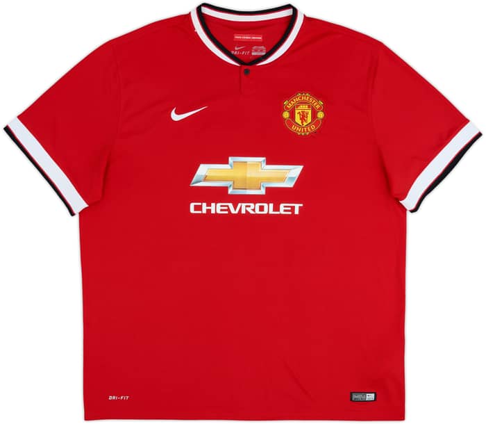 2014-15 Manchester United Home Shirt Rooney #10 - 4/10 - (XXL)