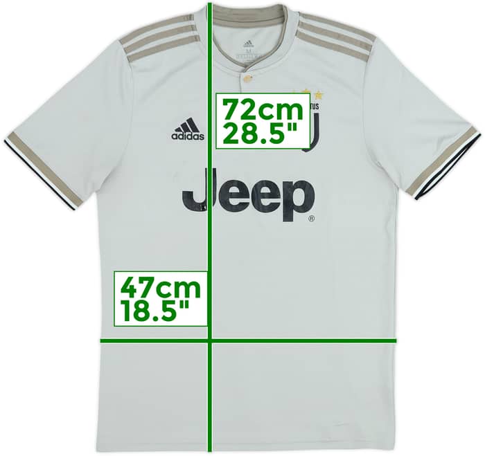 2018-19 Juventus Away Shirt - 5/10 - (M)