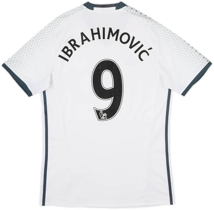 2016-17 Manchester United Third Shirt Ibrahimovic #9 - 6/10 - (M)