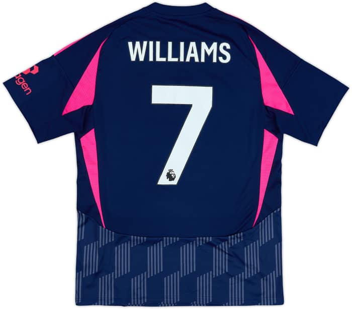 2024-25 Nottingham Forest Away Shirt Williams #7 - 6/10 - (L)