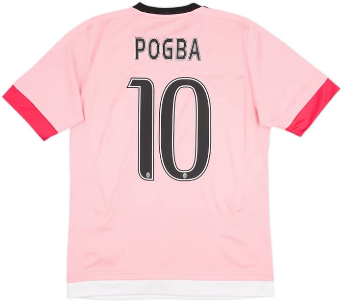 2015-16 Juventus Away Shirt Pogba #10 - 8/10 - (M)