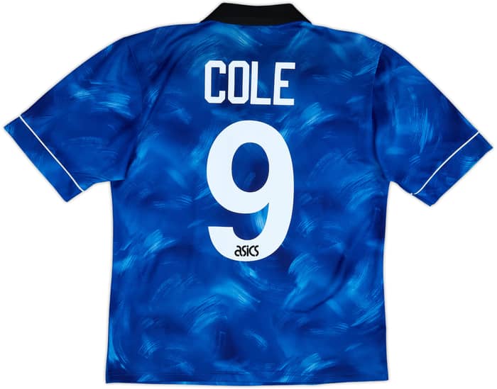 1993-95 Newcastle Away Shirt Cole #9 - 6/10 - (M)