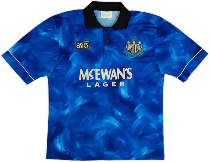 1993-95 Newcastle Away Shirt Cole #9 - 6/10 - (M)