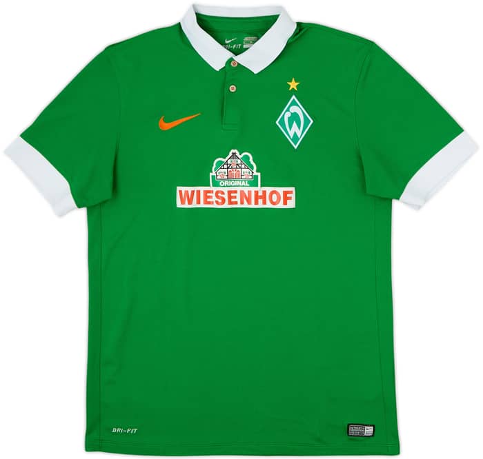 2014-15 Werder Bremen Home Shirt - 6/10 - (M)
