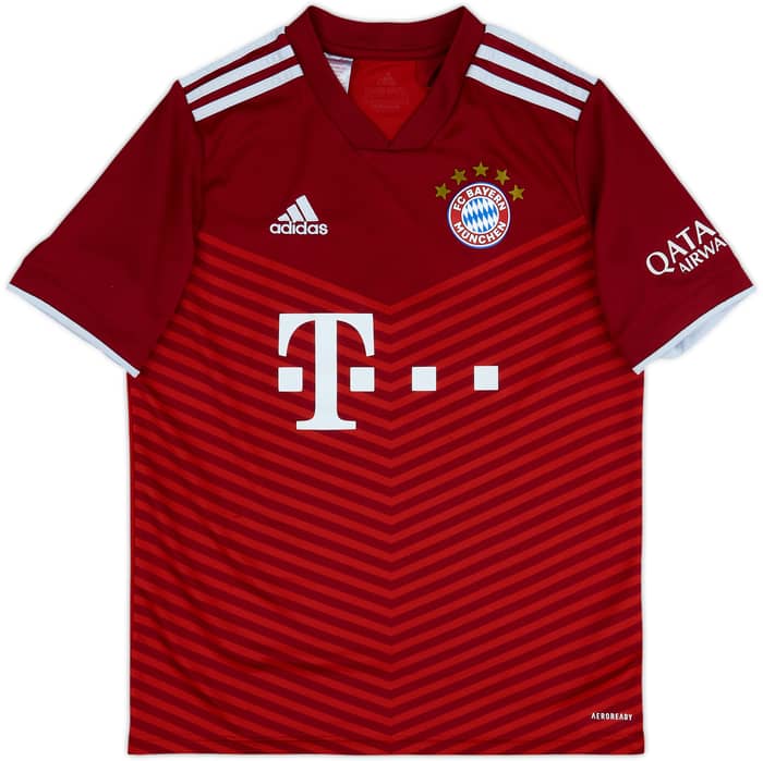 2021-22 Bayern Munich Home Shirt Sane #10 - 7/10 - (XL.Boys)