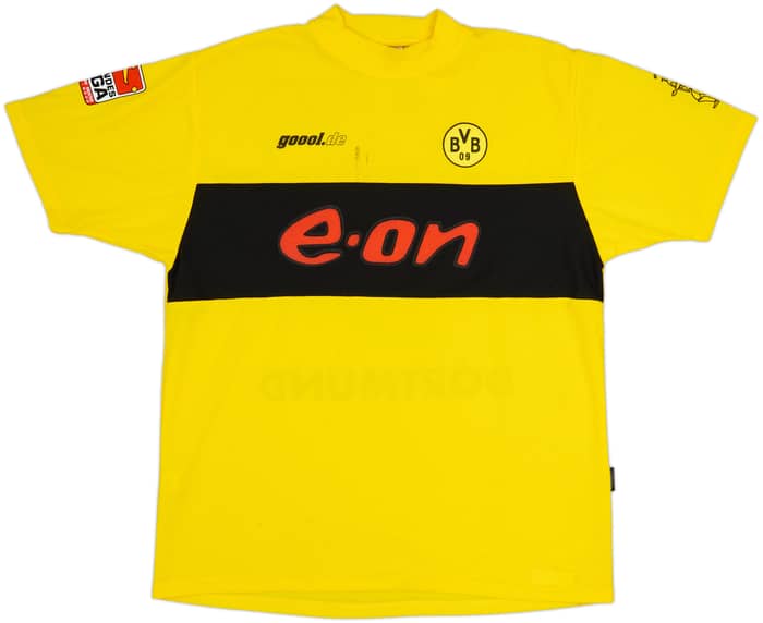 2002-03 Borussia Dortmund Signed Home Shirt Kehl #5 - 7/10 - (L)
