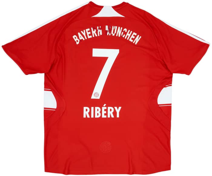 2008-09 Bayern Munich Home Shirt Ribery #7 - 5/10 - (XL)