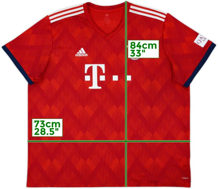 2018-19 Bayern Munich Home Shirt - 4/10 - (3XL)