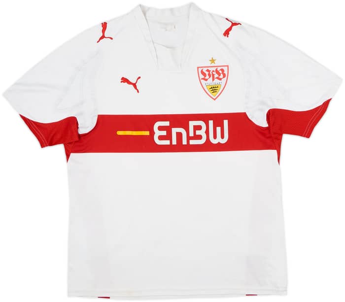 2007-08 Stuttgart Local Camiseta - 6/10 - (XL)