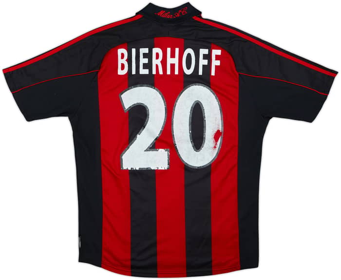 2000-02 AC Milan Home Shirt Bierhoff #20 - 5/10 - (M)