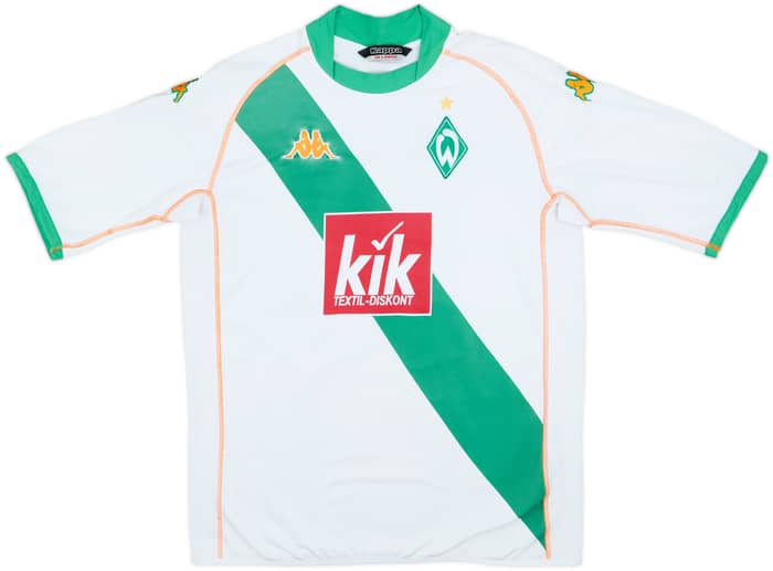 2004-05 Werder Bremen Away Shirt Meyer #14 - 6/10 - (XXL)