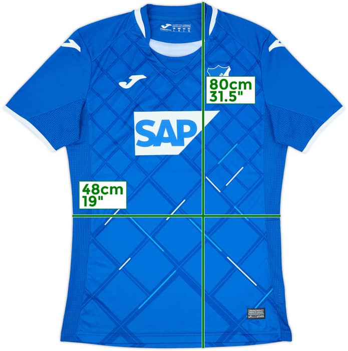 2019-20 TSG Hoffenheim Home Shirt - 8/10 - (L)