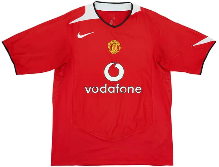 2004-06 Manchester United Home Shirt Rooney #8 - 6/10 - (L)