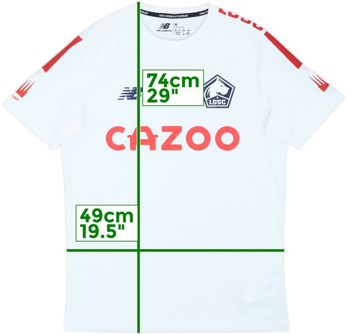 2022-23 Lille Away Shirt - 5/10 - (M)
