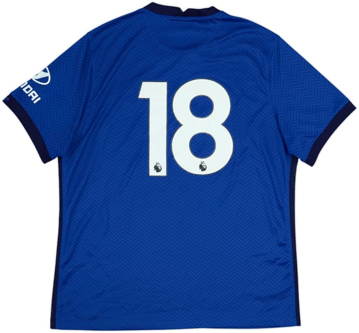 2020-21 Chelsea Home Shirt #18 - 6/10 - (XL)