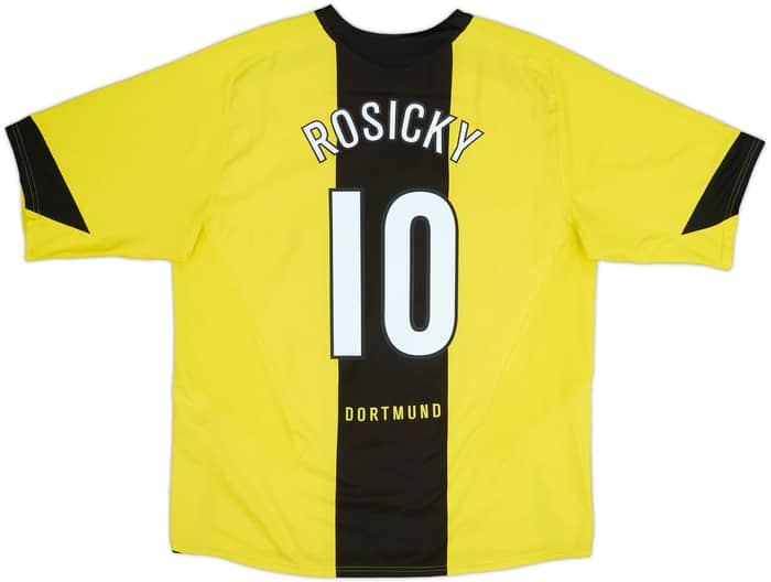 2005-06 Borussia Dortmund Home Shirt Rosicky #10 - 6/10 - (XL)