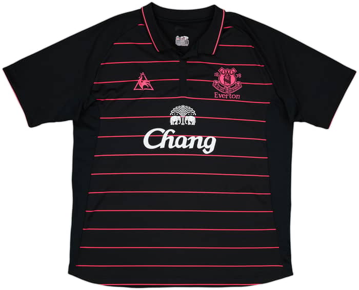 Camiseta de visitante del Everton 2009-10 Baines #3 - 6/10 - (XL)