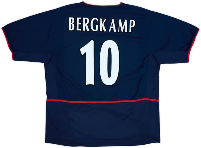 2002-04 Arsenal Away Shirt Bergkamp #10 - 8/10 - (XXL)