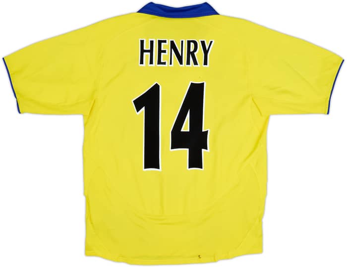 2003-05 Arsenal Away Shirt Henry #14 - 7/10 - (M)
