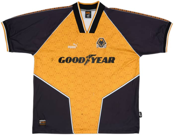 1996-98 Wolves Home Shirt - 6/10 - (XXL)