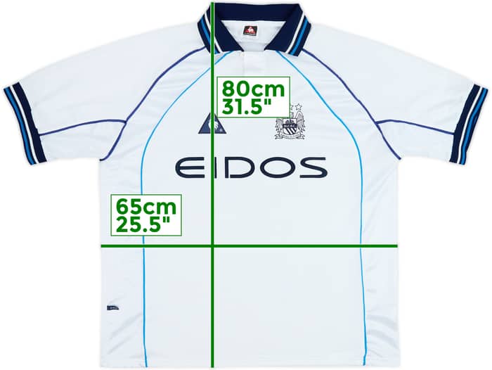 1999-00 Manchester City Away Shirt - 8/10 - (XXL)
