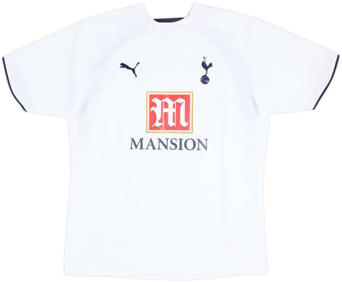 2006-07 Tottenham Home Shirt Berbatov #9 - 8/10 - (L)