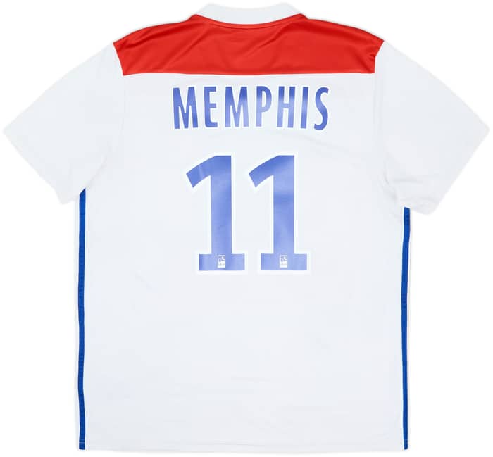2018-19 Lyon Home Shirt Memphis #11 - 5/10 - (L)