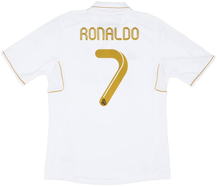 2011-12 Real Madrid Camiseta Local Ronaldo #7 - 6/10 - (L)