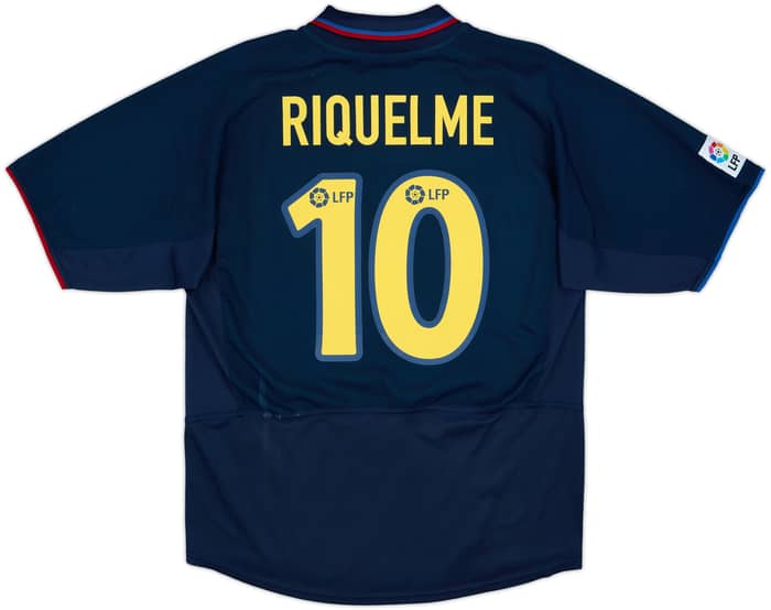 2002-03 Barcelona Away Shirt Riquelme #10 - 8/10 - (XL)