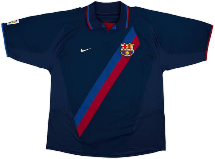 2002-03 Barcelona Away Shirt Riquelme #10 - 8/10 - (XL)