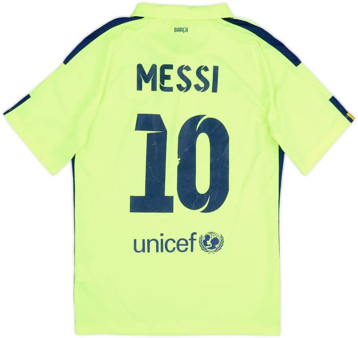 2014-15 Barcelona Third Shirt Messi #10 - 5/10 - (S)