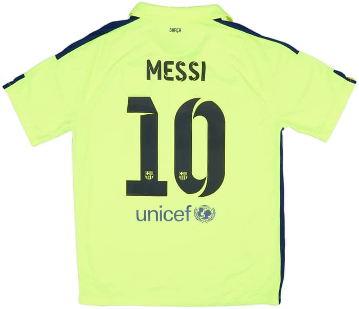 2014-15 Barcelona Third Shirt Messi #10 - 9/10 - (L)