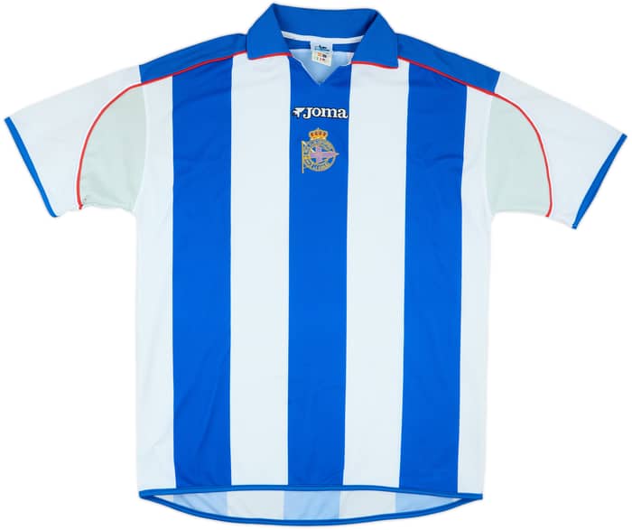 2001-02 Deportivo de La Coruna Match Issue Home Shirt #14