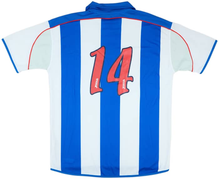 2001-02 Deportivo de La Coruna Match Issue Home Shirt #14